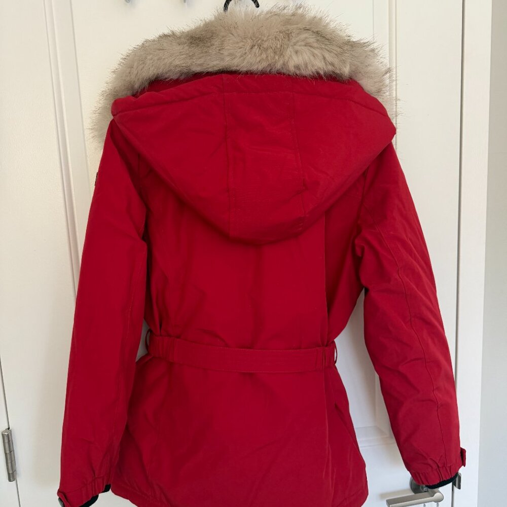 MICHAEL KORS WINTER COAT W/ FUR TRIM  ✨ Size M ✨ - Picture 6 of 13